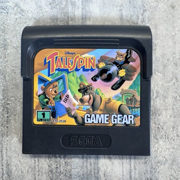Disney's TaleSpin (Sega Game Gear, 1993) *Excellent* - Picture 1 of 3
